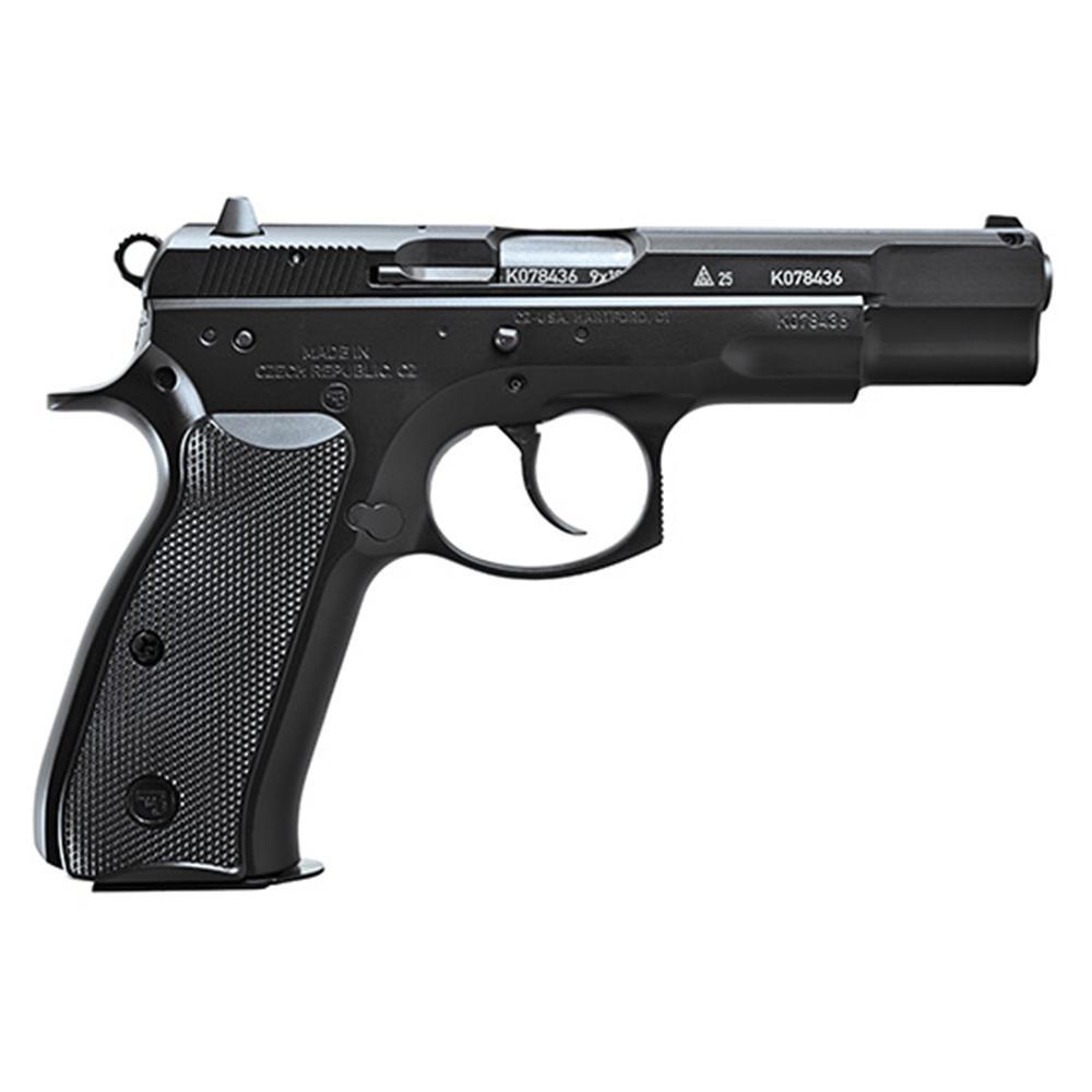 CZ 75 BD 50TH ELITE 9MM 10RD BLK STEEL FS DECOCKER BLK PLASTIC GRIP