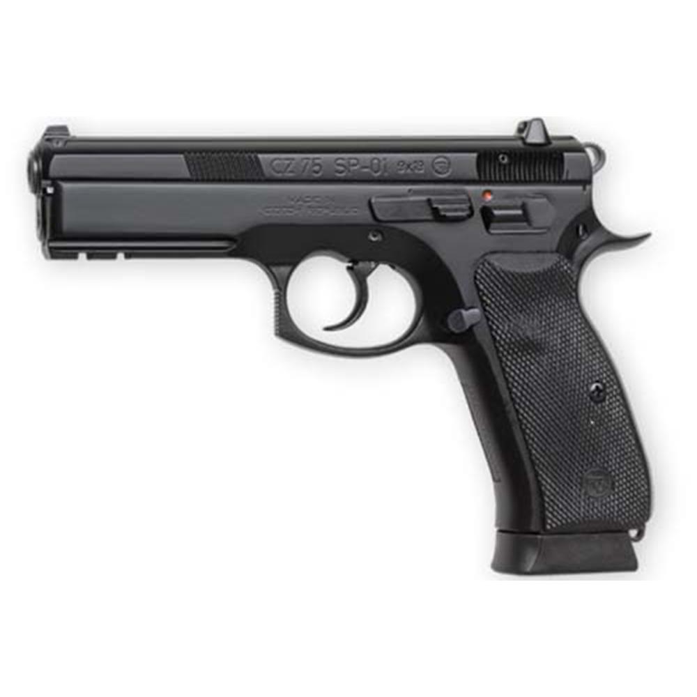 CZ 75 SP01 9mm blk 3 dot tritium sights  10 rd mags