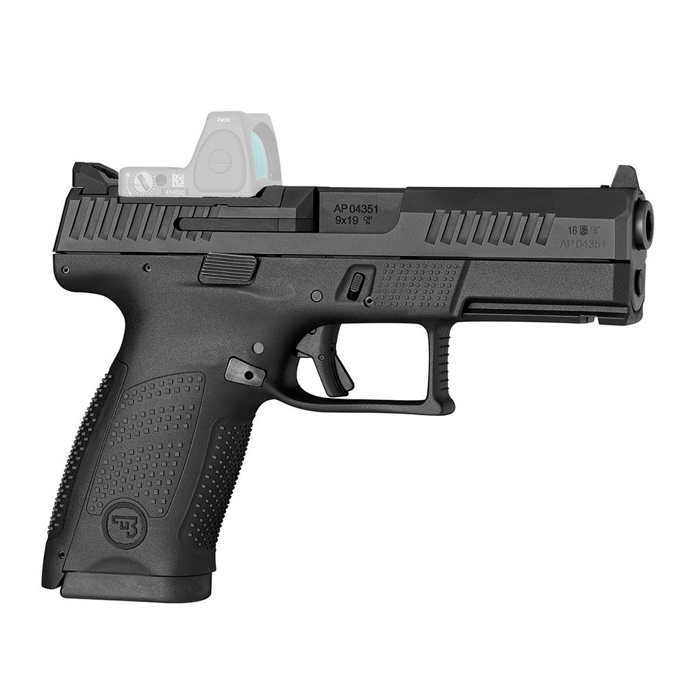 CZ P-10 C OPTICS-READY 9MM 10RD BLK POLYMER FRAME FIXED SIGHTS