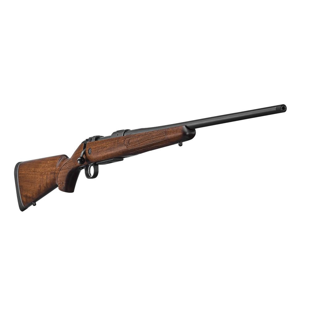 CZ 600 PLUS AMERICAN 308 5RD 20IN 9/16X24 DRILLED AND TAPPED WALNUT