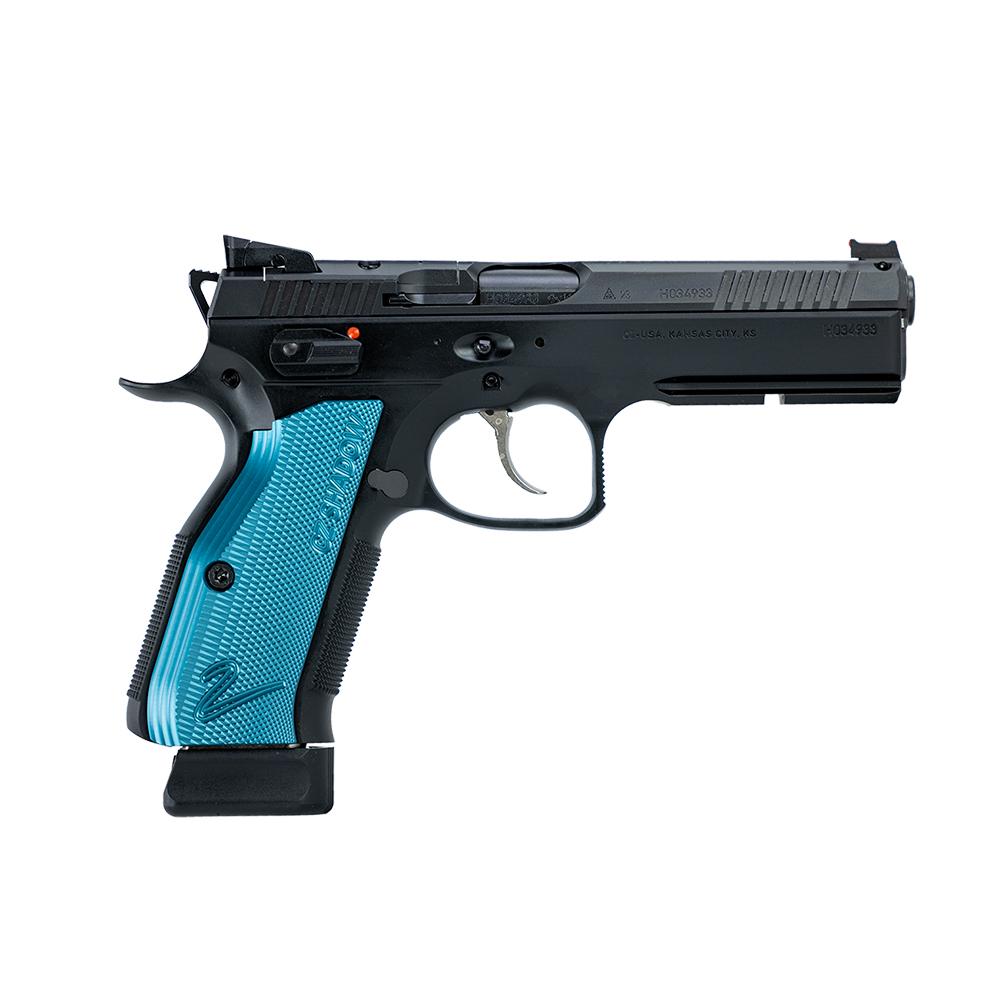 Shadow 2 Optic Ready Blk blue grips 3x17rnd mags
