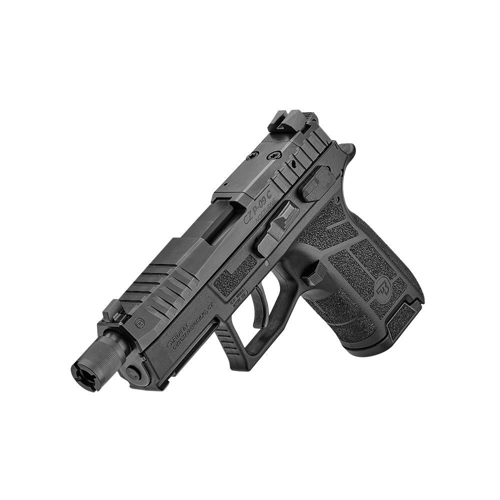 CZ P-09 C NOCTURNE SUPPRESSOR-READY 9MM 17RD OR BLK FIXED SIGHTS