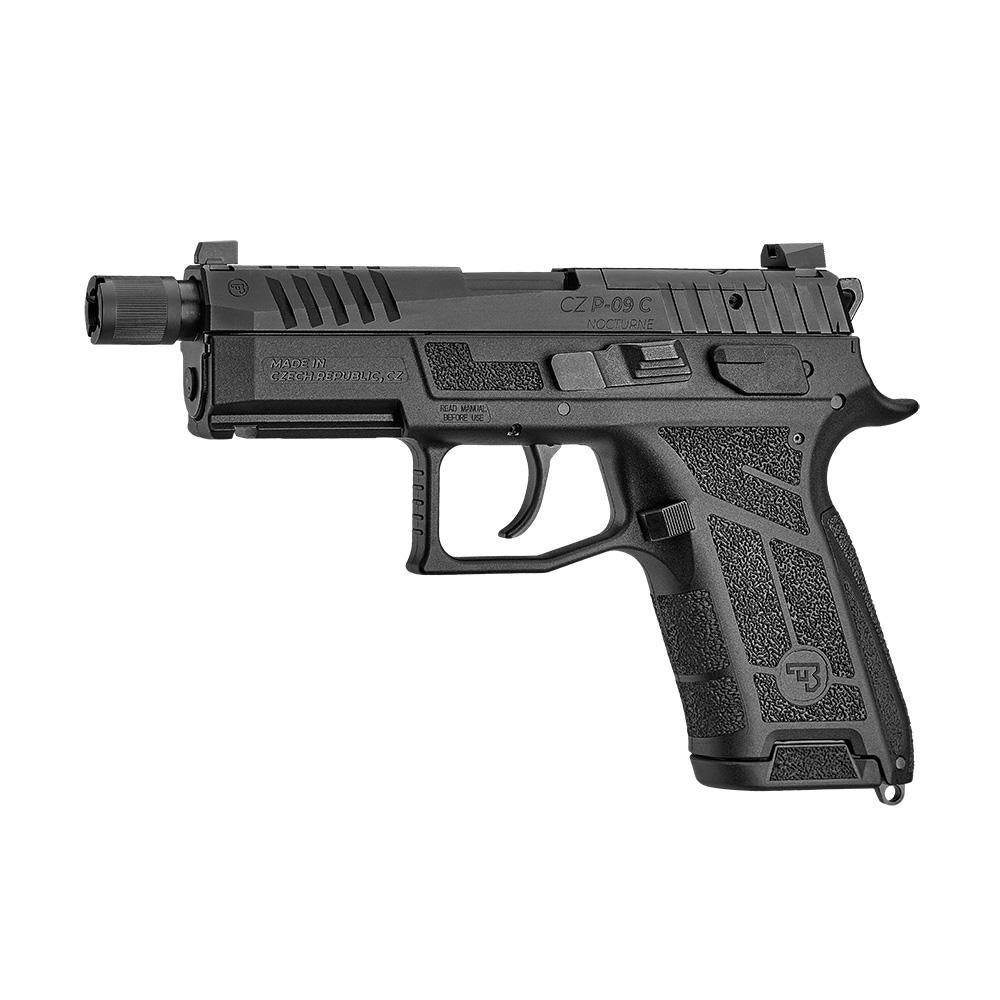 CZ P-09 F NOCTURNE SUPPRESSOR-READY 9MM 21RD OR BLK FIXED SIGHTS