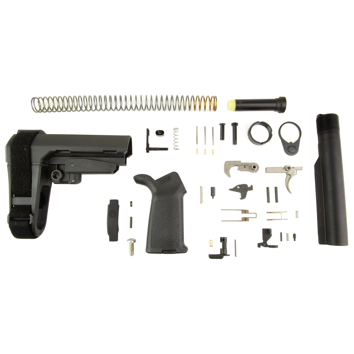 DPMS SBA3 Pistol Lower Build Kit, Fits AR-15, SBA3 Pistol Stabilizing Brace