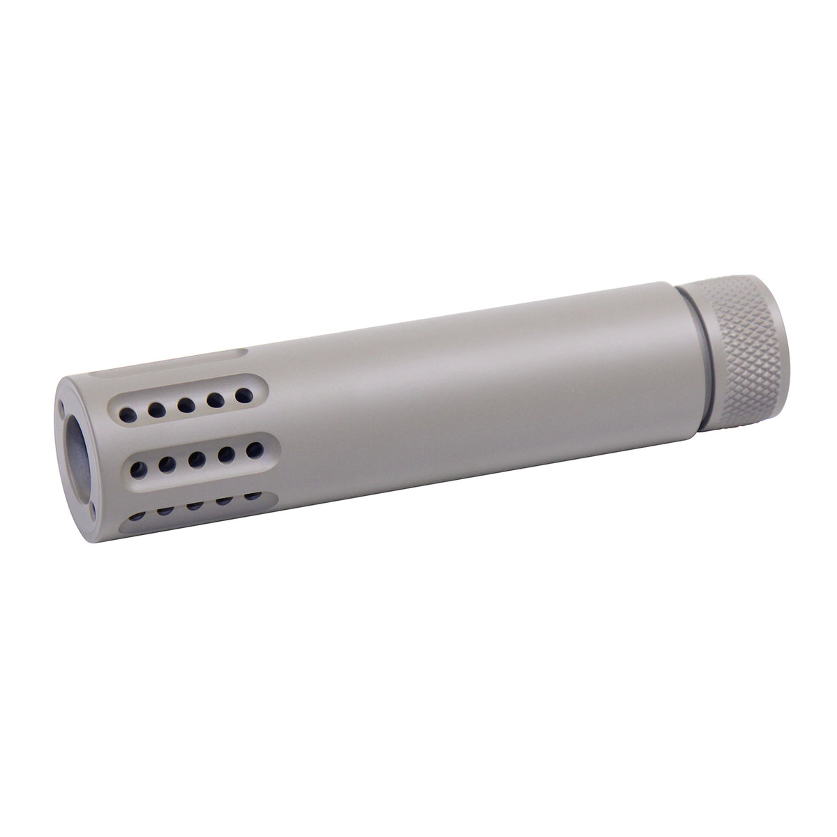 AR .308 Cal Slip Over Barrel Shroud With Multi Port Muzzle Brake