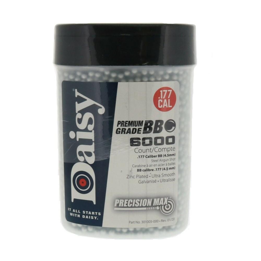Daisy PrecisionMax Airgun BBs 177 Caliber 6000ct