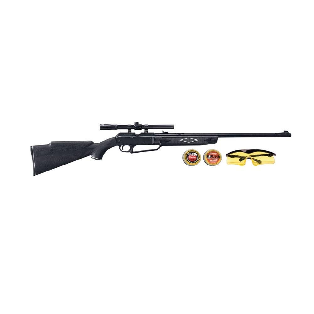 Daisy Powerline 880 Pump Air Rifle Kit 177 Caliber BB & Pellet w/scope