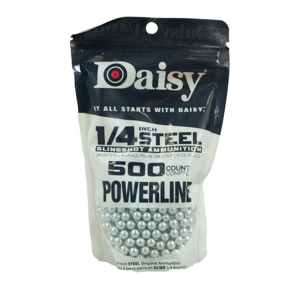 Daisy 1/4 Steel Slingshot Ammo 500 ct bag