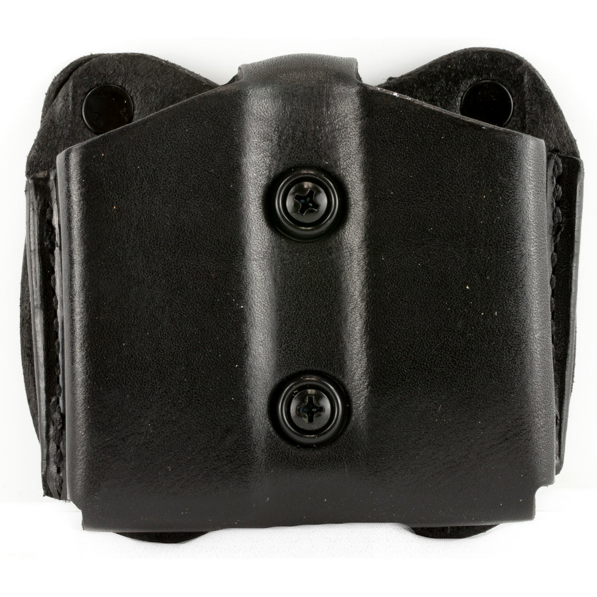 DeSantis Gunhide Double Magazine Pouch, Fits 9MM, Ambidextrous, Black