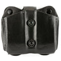 DeSantis Gunhide Double Magazine Pouch, Fits Glock 17/22/19/23, Ambidextrous, Black