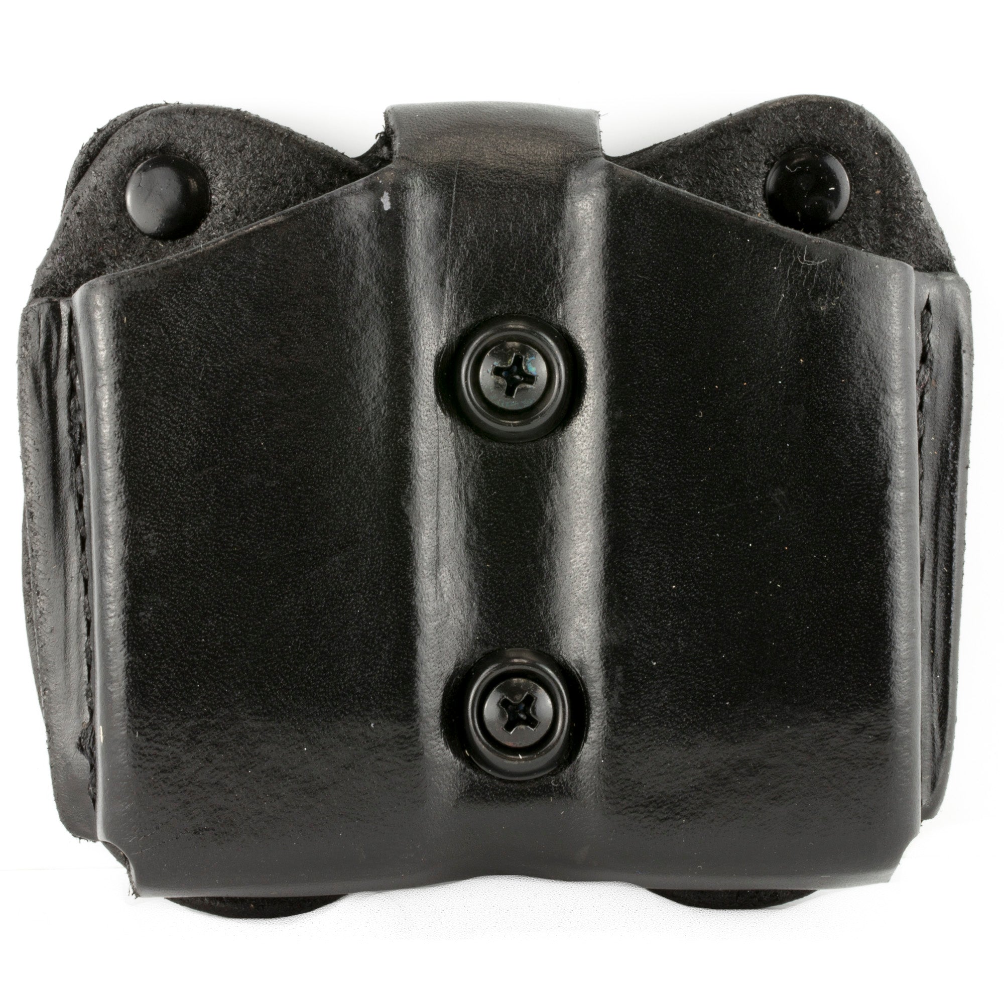 DeSantis Gunhide Double Magazine Pouch, Fits Glock 17/22/19/23, Ambidextrous, Black