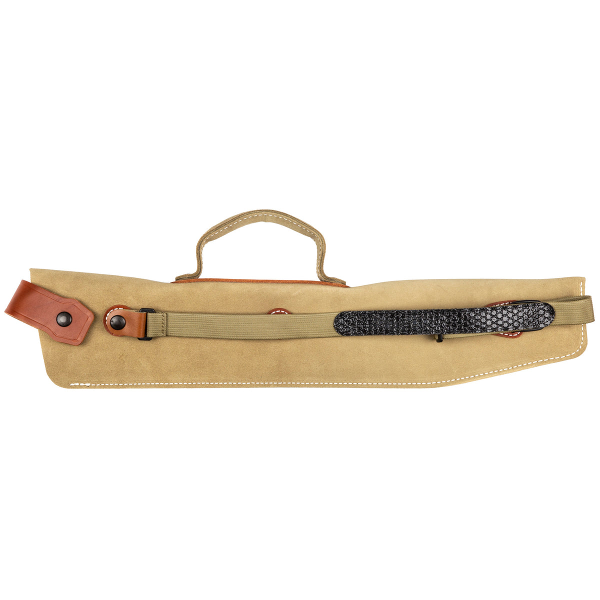 DeSantis Gunhide A88, Kurz 12/20 Gauge Single Shotgun Case, Tan Leather