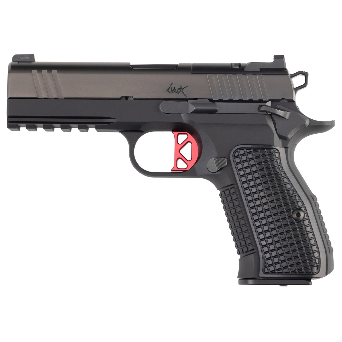 Dan Wesson DWX Compact, Single Action Only, Semi-Automatic, Metal Frame Pistol, Compact