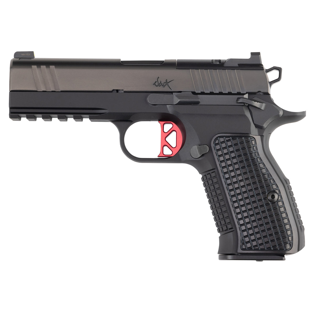 Dan Wesson DWX Compact, Single Action Only, Semi-Automatic, Metal Frame Pistol, Compact