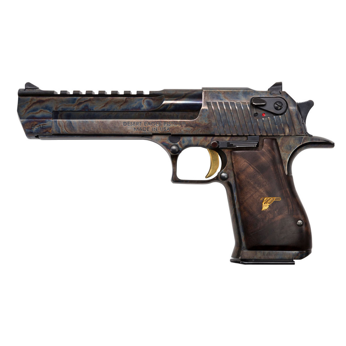 DESERT EAGLE MARK XIX .357 MAG PISTOL, CASE HARDENED