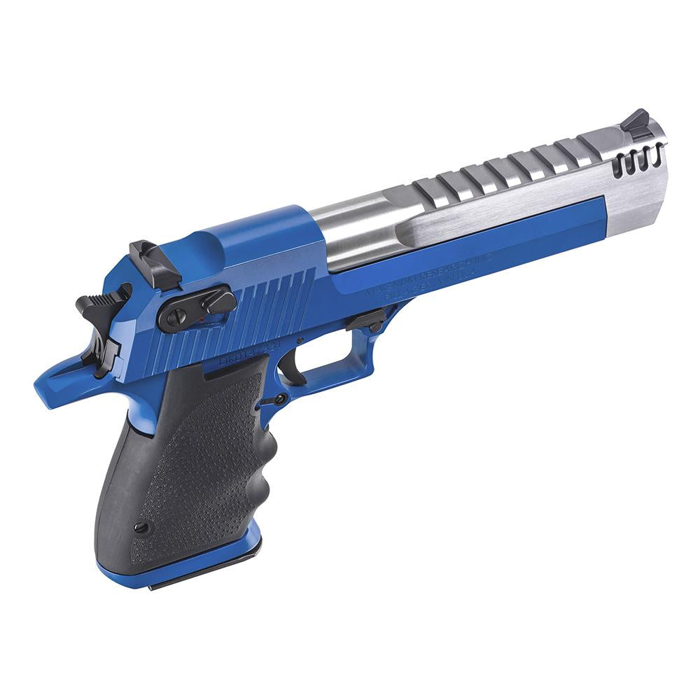 Mark XIX 50AE 6in 7Rd NRA Blue Cera Stnls IMB Barrel Blk Apptms Hogue Rbr