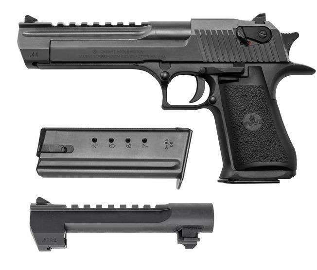 DESERT EAGLE .50AE MARK XIX 6 W/44 MAG BRL