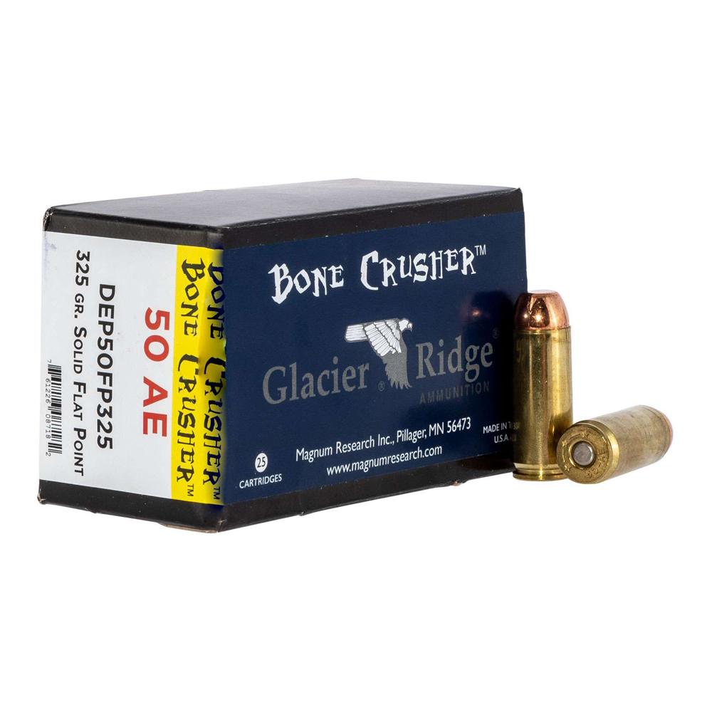 DESERT EAGLE .50AE 325-grain BONECRUSHER Flat Point  (10 boxes/case) 20/bx