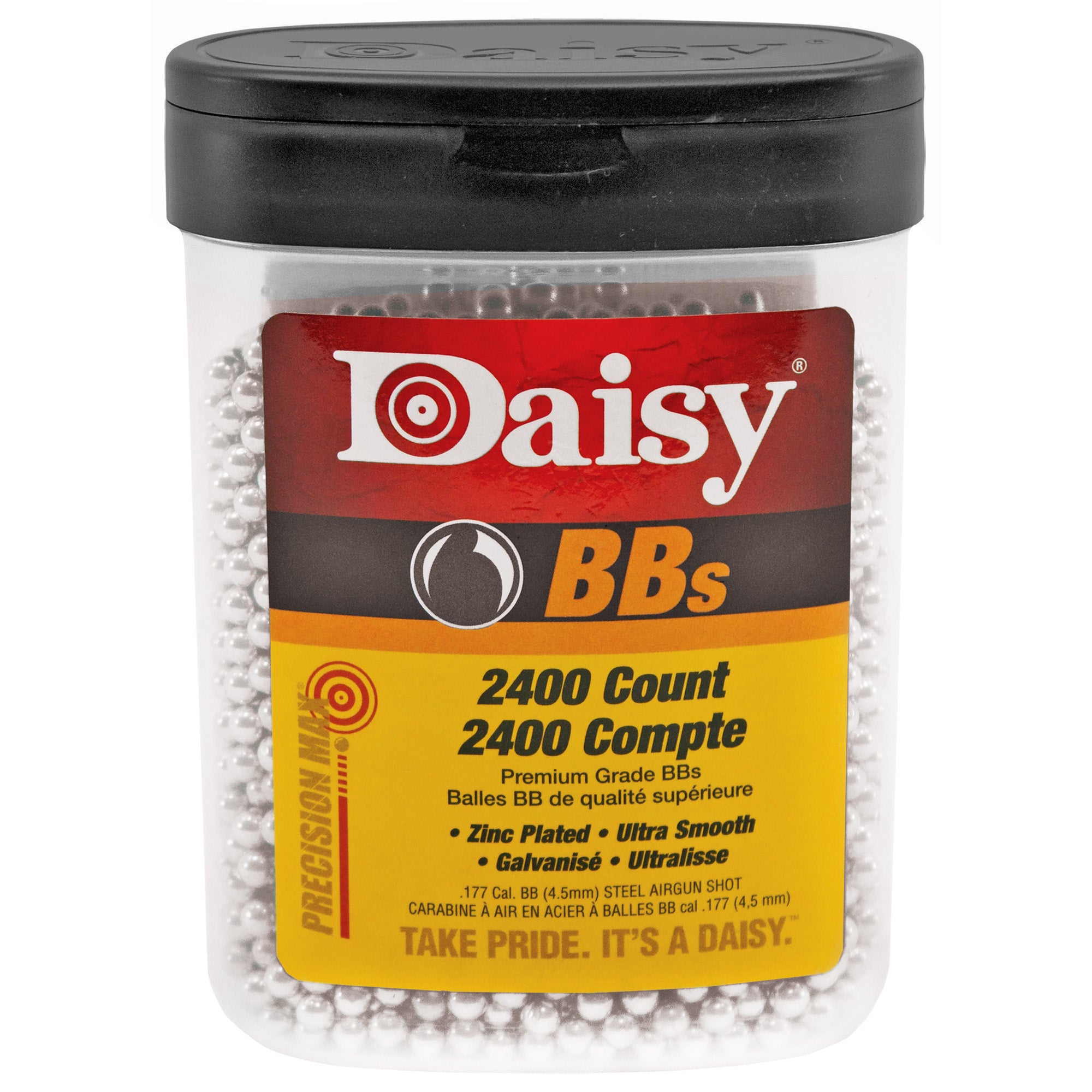 Daisy .177 BB, Bottle, 2400 Per Bottle
