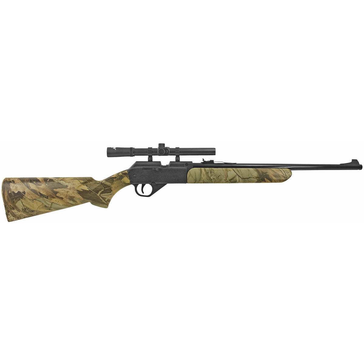 Daisy Camo Grizzly w/ Scope, Air Rifle, 177 Pellet/BB, 350 Feet Per Second, Camo Color