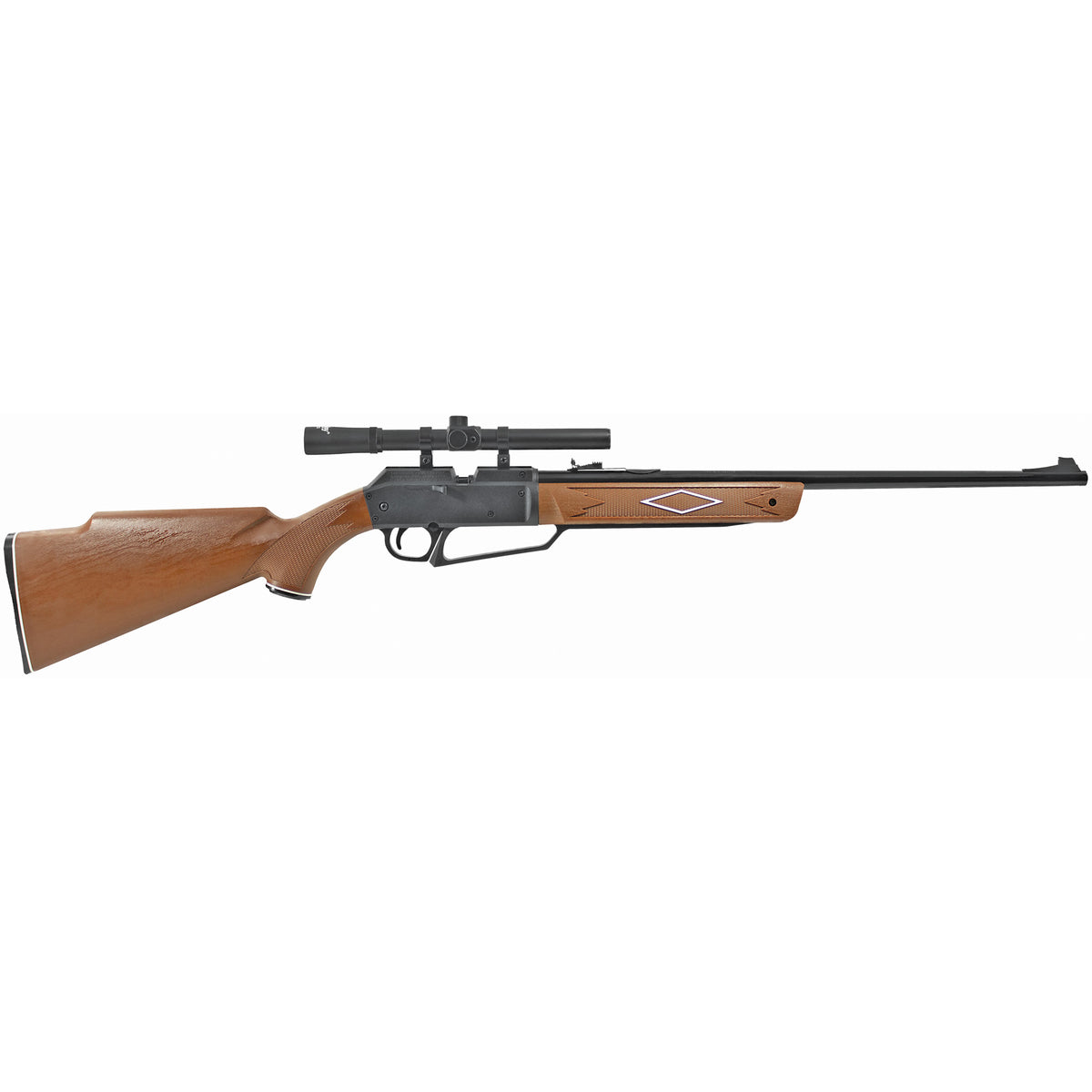 Daisy Powerline 880 w/ Scope, Air Rifle, 177 Pellet/BB, 800 Feet Per Second, Black Color
