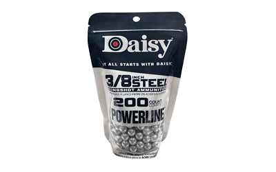 DAISY 3/8" STL SLINGSHOT AMMO 200CT