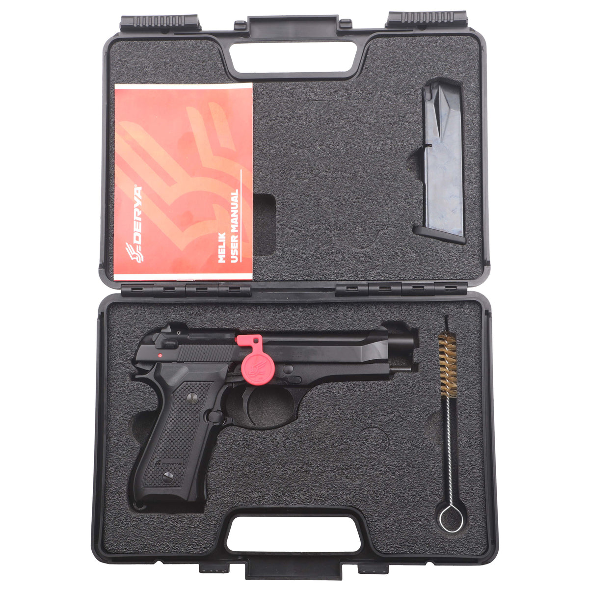 Derya Melik, Double Acton/Single Action, Semi-automatic, Metal Frame Pistol, Full Size
