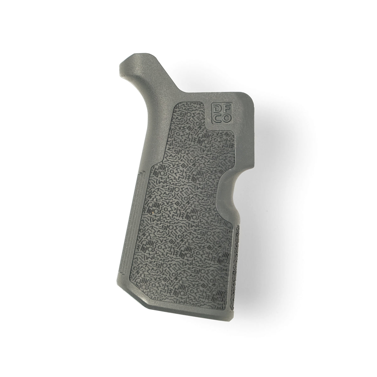 Open Box Return - Die Free Co Kung Fu Grip AR-15 Pistol Grip - Gray-2