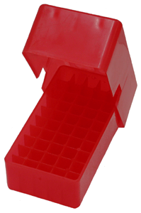 MTM AMMO BOX 38/357 50 RDS