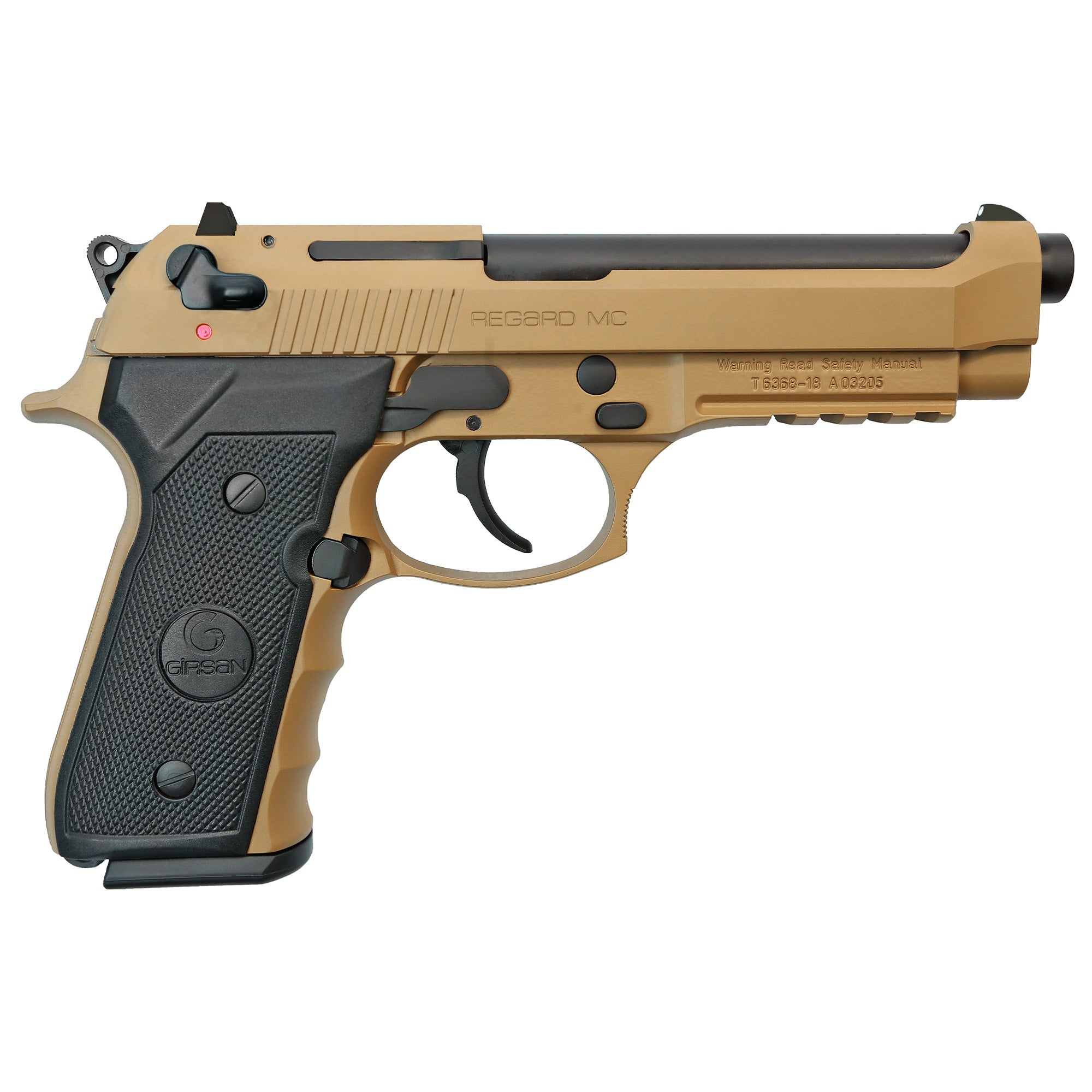 Girsan REGARD MC, Double Action/Single Action, Semi-automatic, Metal Frame Pistol