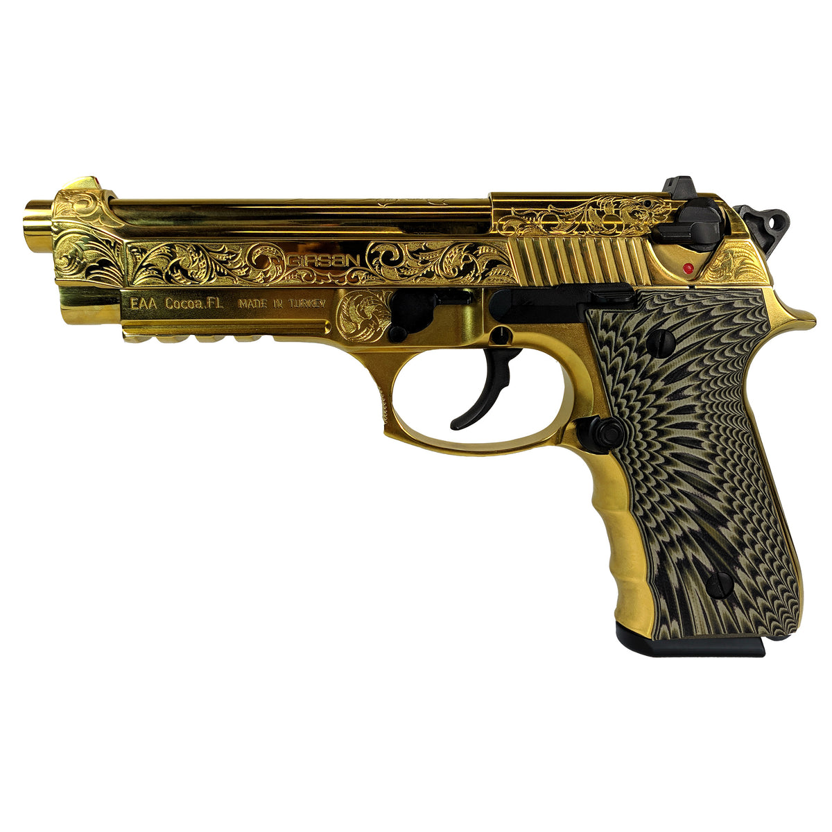 Girsan REGARD DLX, Semi-automatic, Single Action, Full Size, 9MM