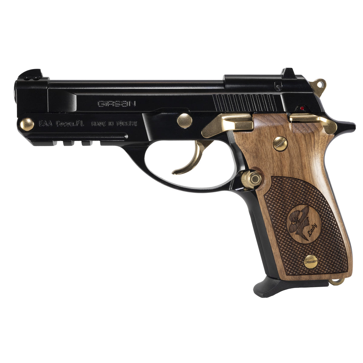 Girsan MC14T Lady Tip-Up, Semi-automatic, Double Action/Single Action, 380 ACP