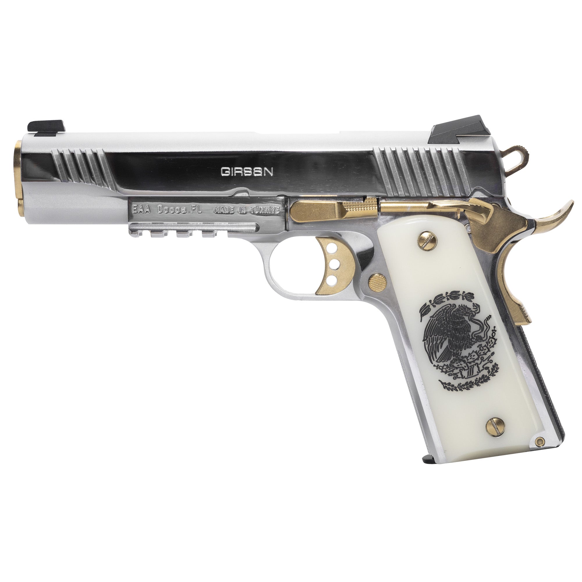 Girsan MC1911S Liberador, Semi-automatic, 1911, Metal Frame Pistol, Full Size
