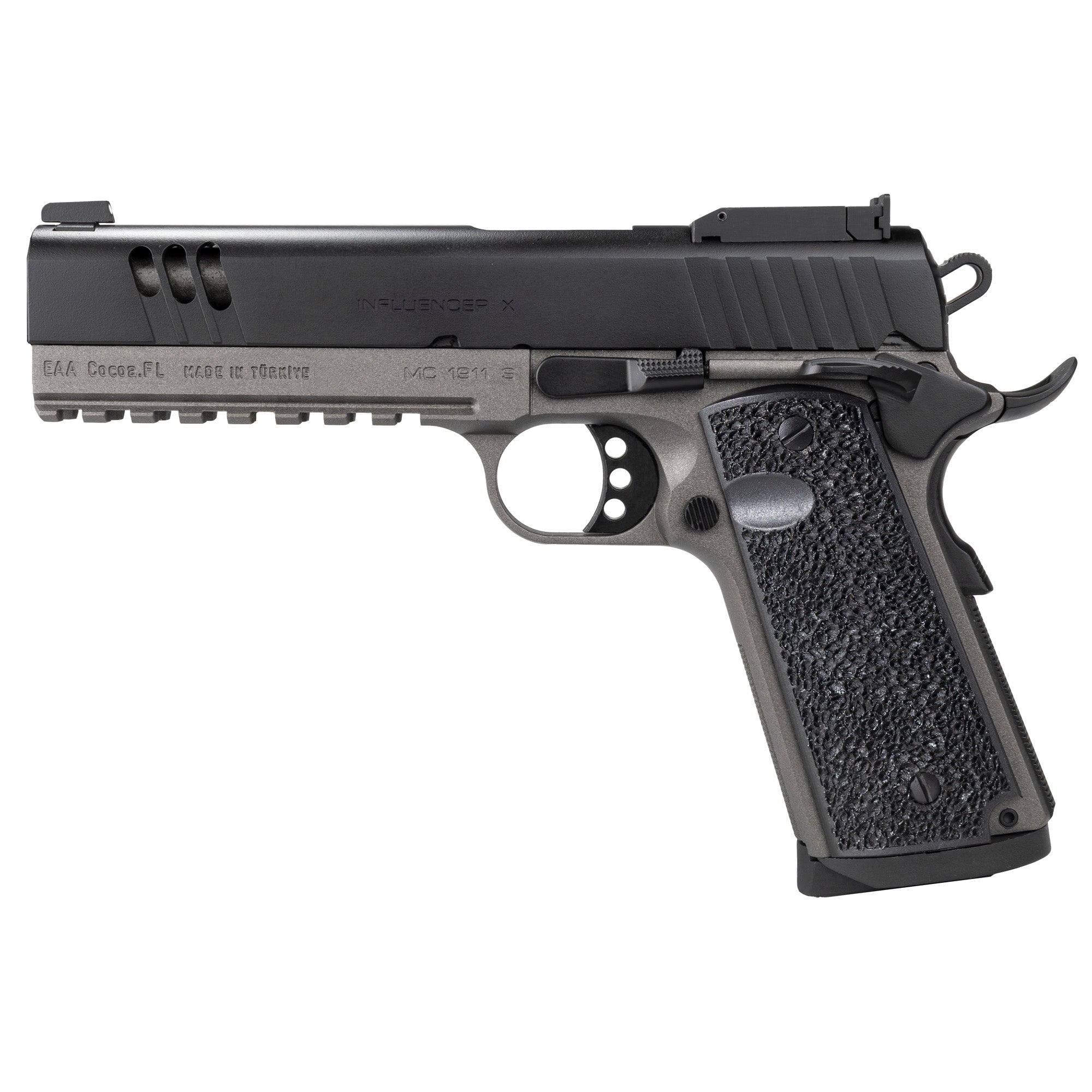Girsan MC1911S Influencer X, Semi-automatic, 1911, Full Size, 10MM