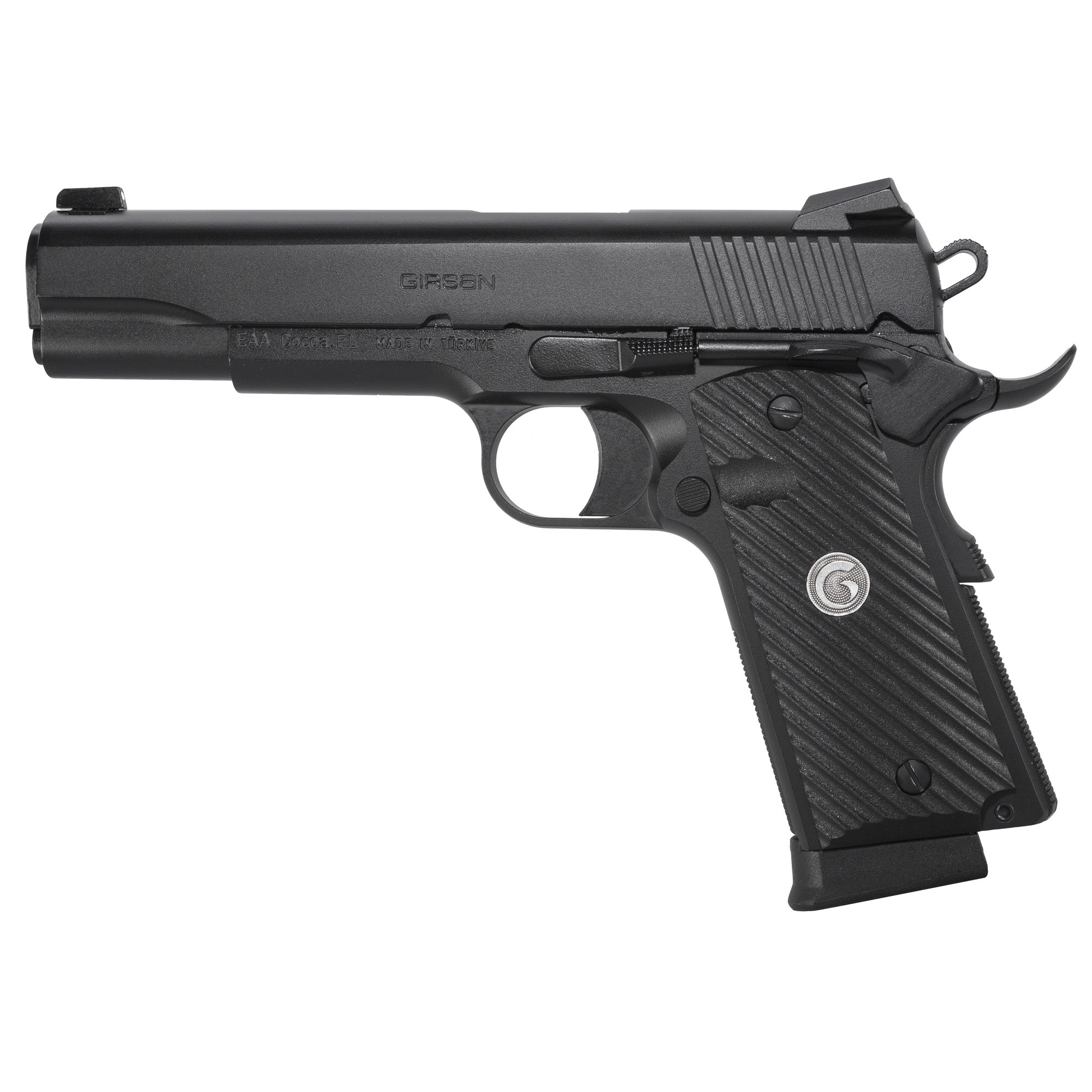 Girsan MC1911S Untouchable, 1911, Semi-Automatic, Metal Frame Pistol, Full-Size
