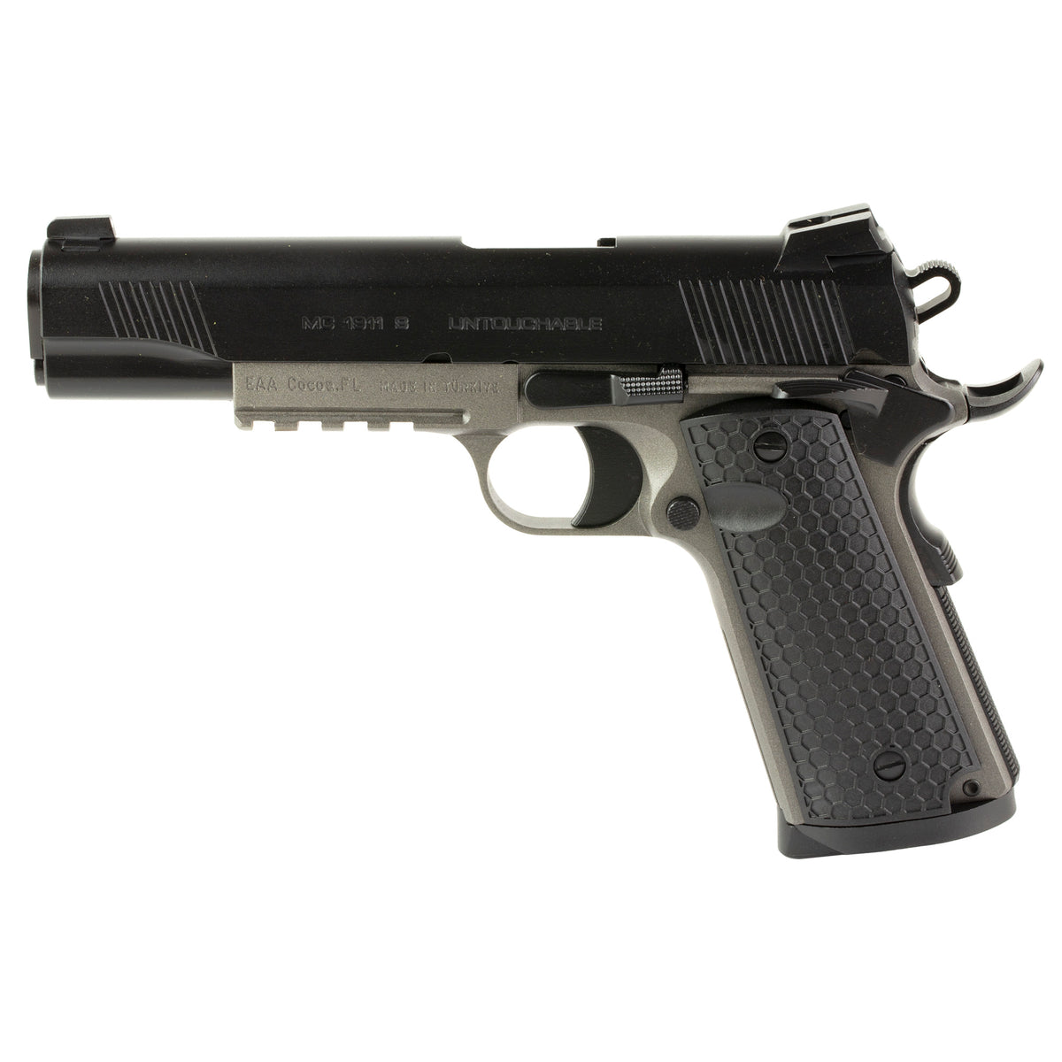Girsan MC1911S Untouchable, 1911, Semi-Automatic, Metal Frame Pistol, Full-Size