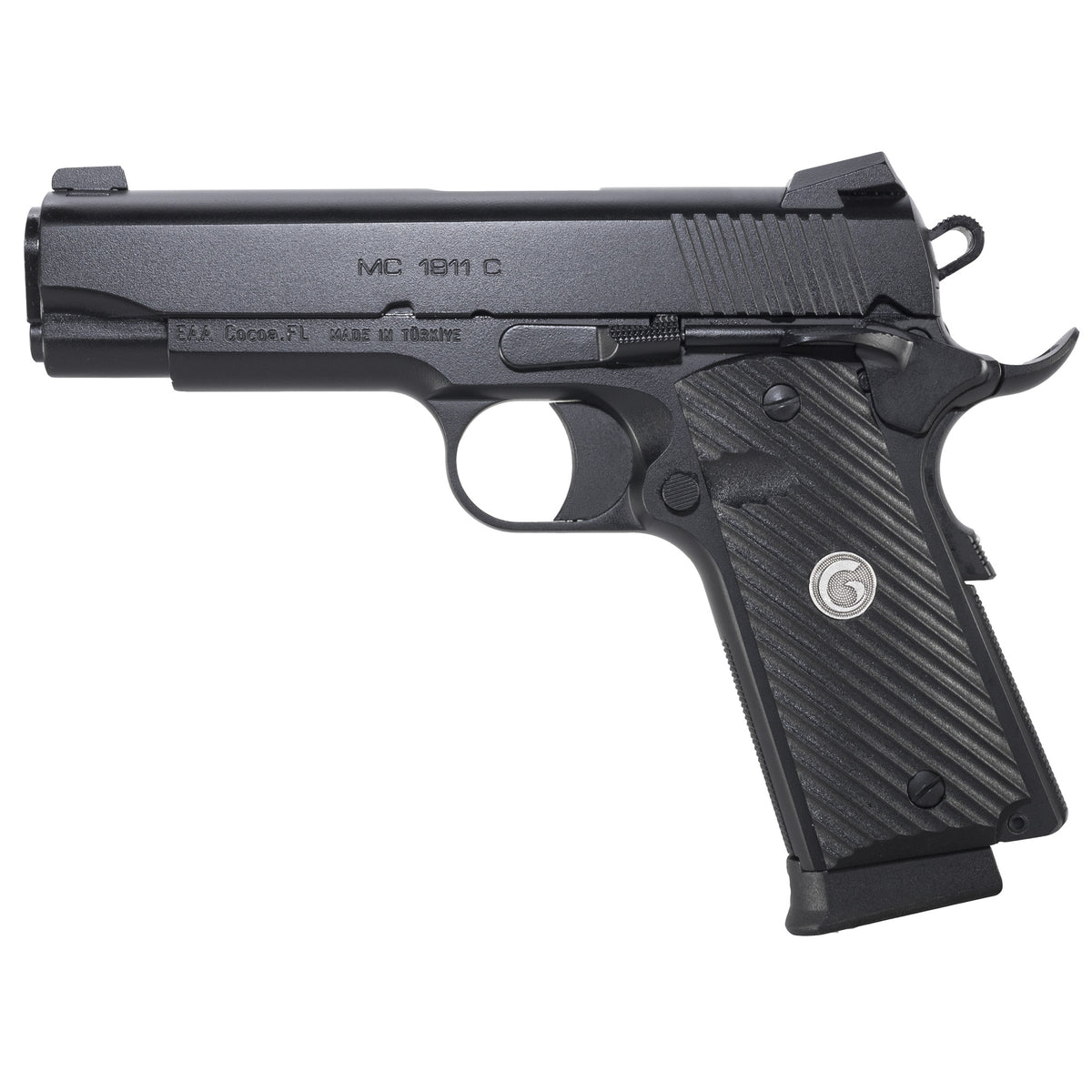 Girsan MC1911C Untouchable, 1911, Semi-Automatic, Metal Frame Pistol, Commander Size