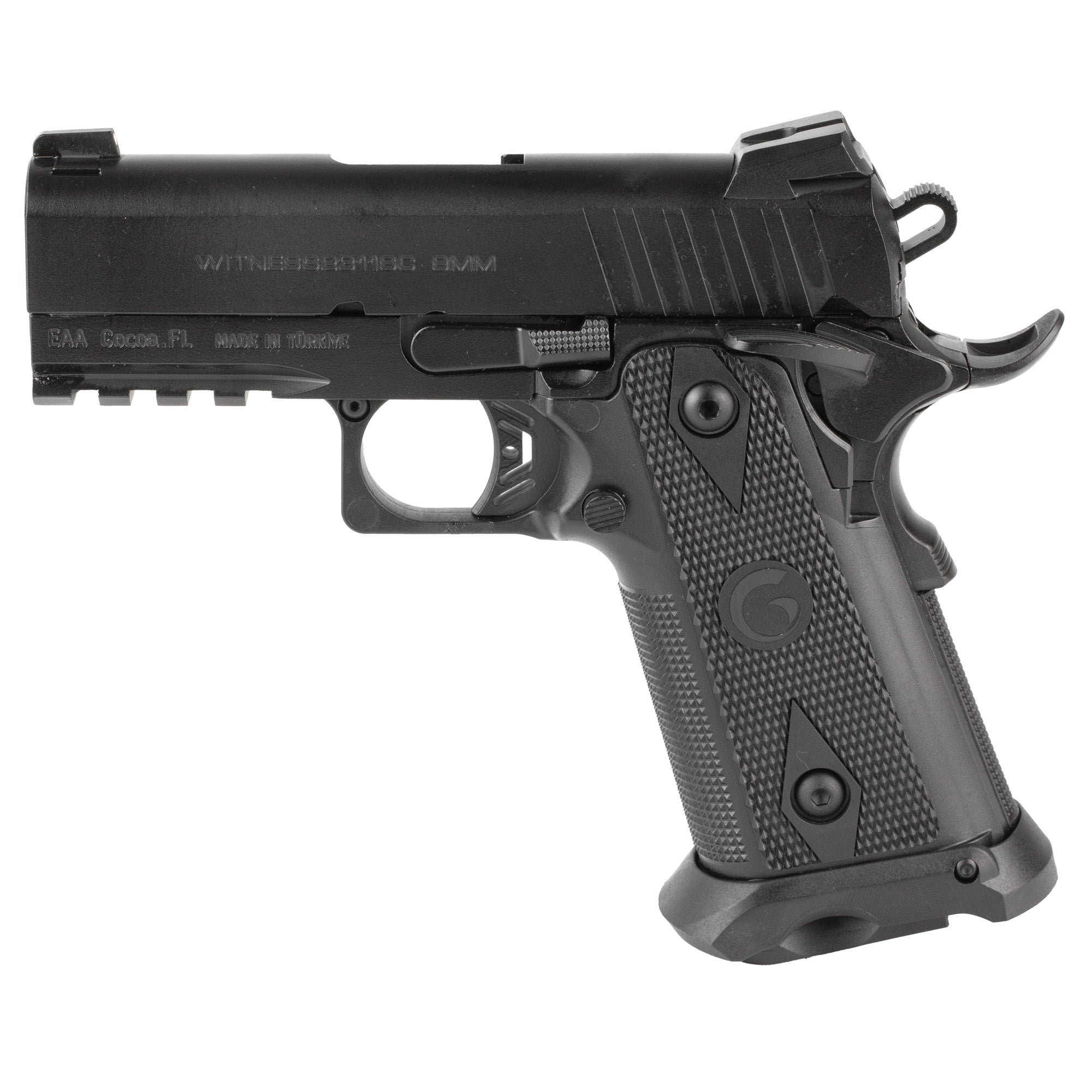 Girsan Witness 2311 BRAT, Single Action, Semi-automatic, Metal Frame Pistol, 9MM