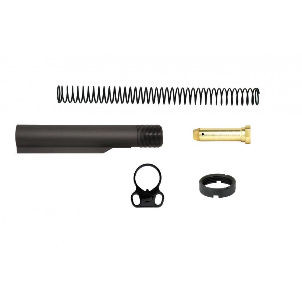TacFire AR15 MIL-SPEC BUFFER TUBE KIT/AMBI. DUAL LOOP SLING ADAPTER
