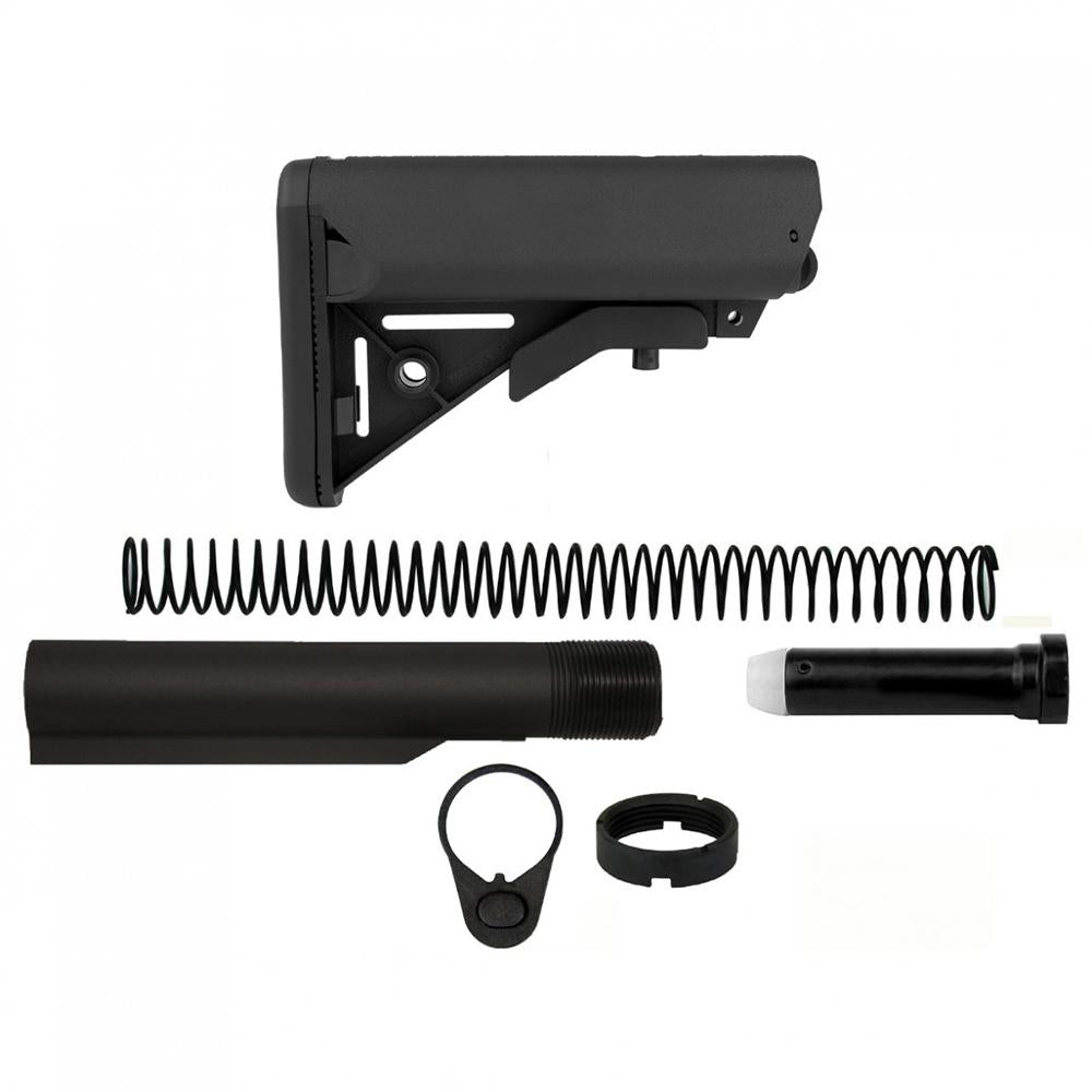 TACFIRE AR-15 MIL SPEC SOPMOD 6-POSITION COMPLETE STOCK KIT