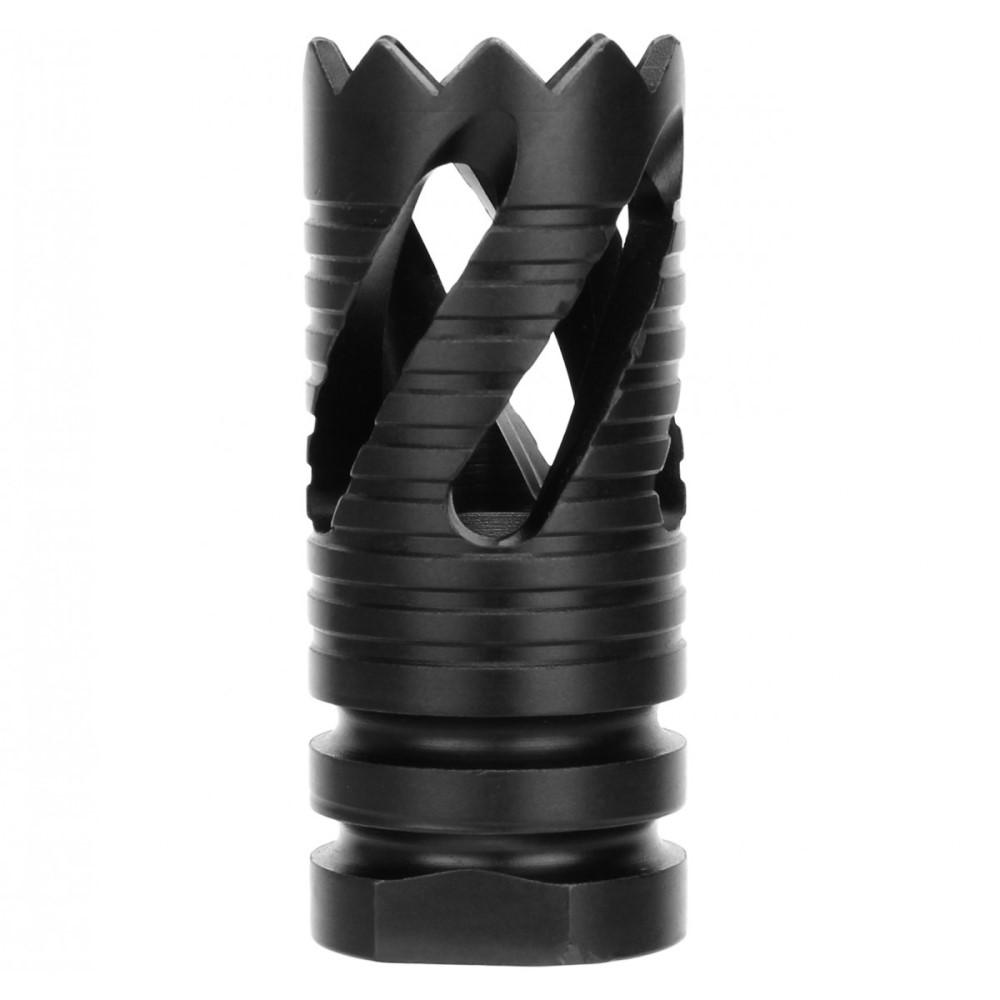 Tacfire .308 5/8''x24 Thread Crown Style Muzzle Brake Black Oxide