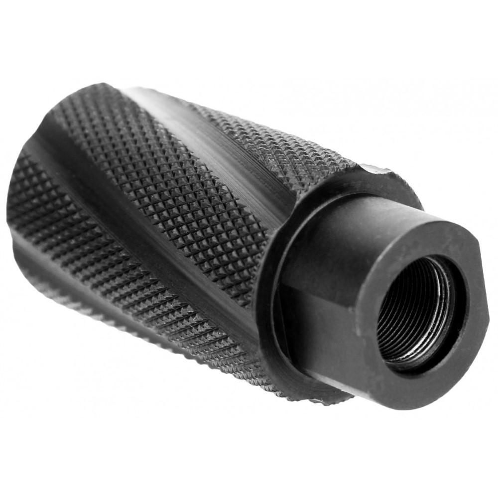 Tacfire .223/5.56 1/2X28 KNURLED LINEAR COMPENSATOR SOUND & CONCUSSI