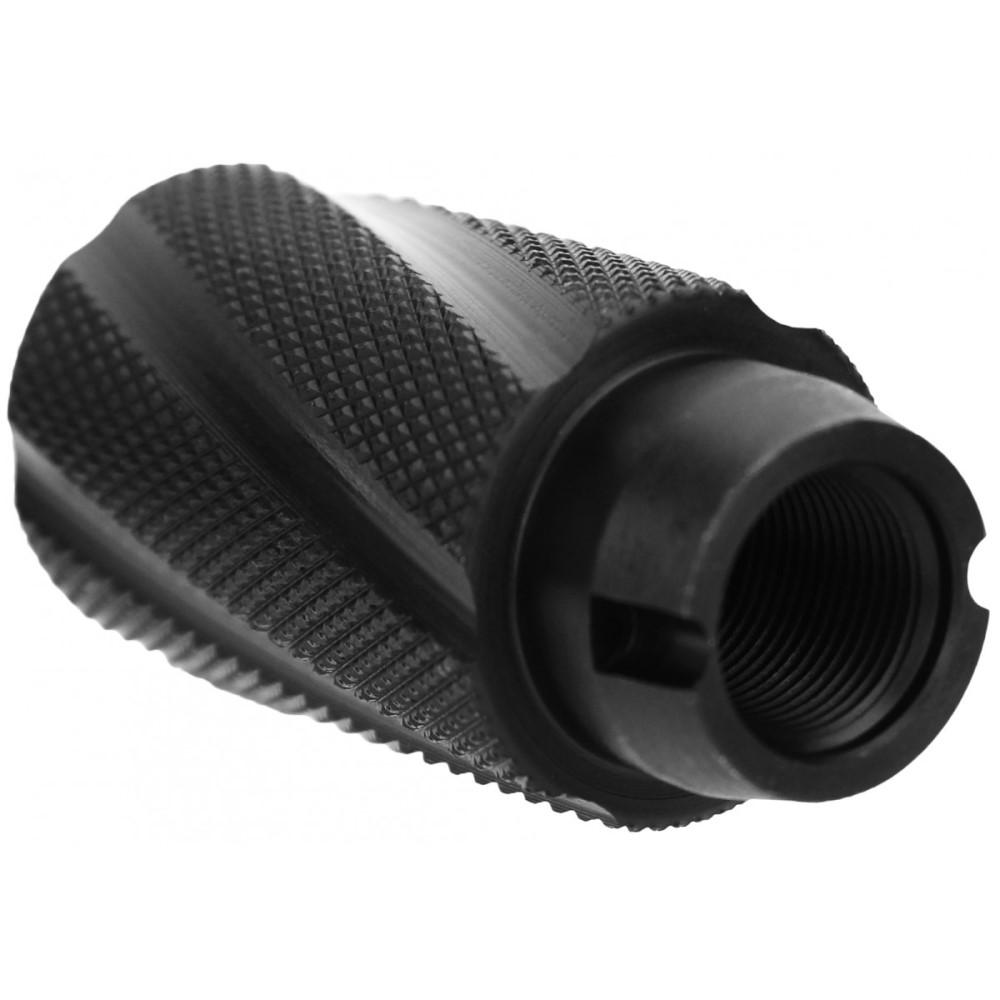 Tacfire 7.62/39MM 14-1 LH KNURLED LINEAR COMPENSATOR SOUND & CONCUSS