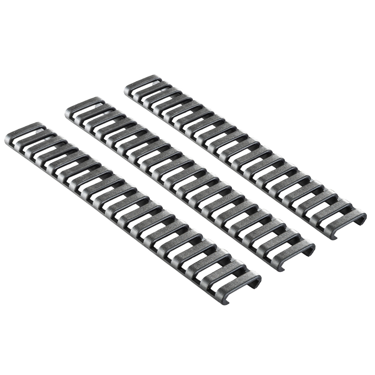 Ergo Grip Rail Protector, Rail Covers, Fits Picatinny Rail, 18 Slot, Matte Finish