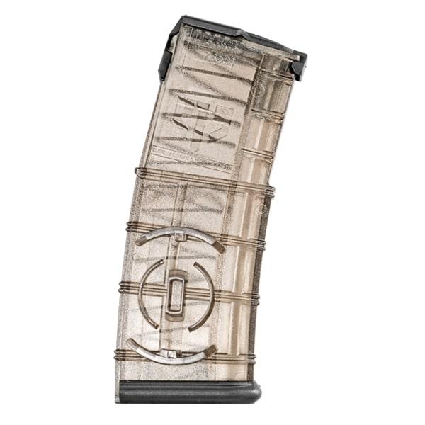 AR15 MAGAZINE, 30RD, SMOKE, WITH COUPLER