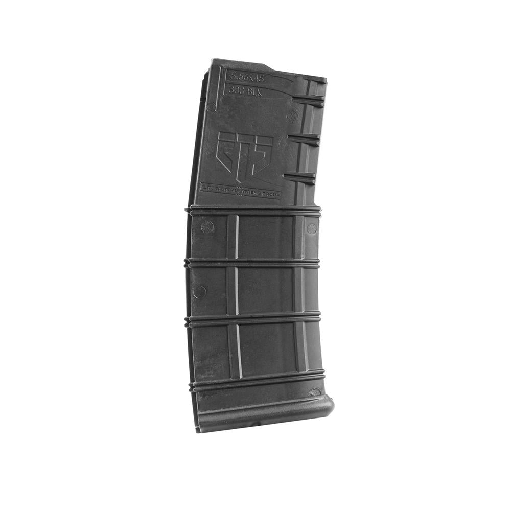 ETS GEN 2 AR15 MAGAZINE, 30RD, 2PACK, COUPLED, BLACK NYLON