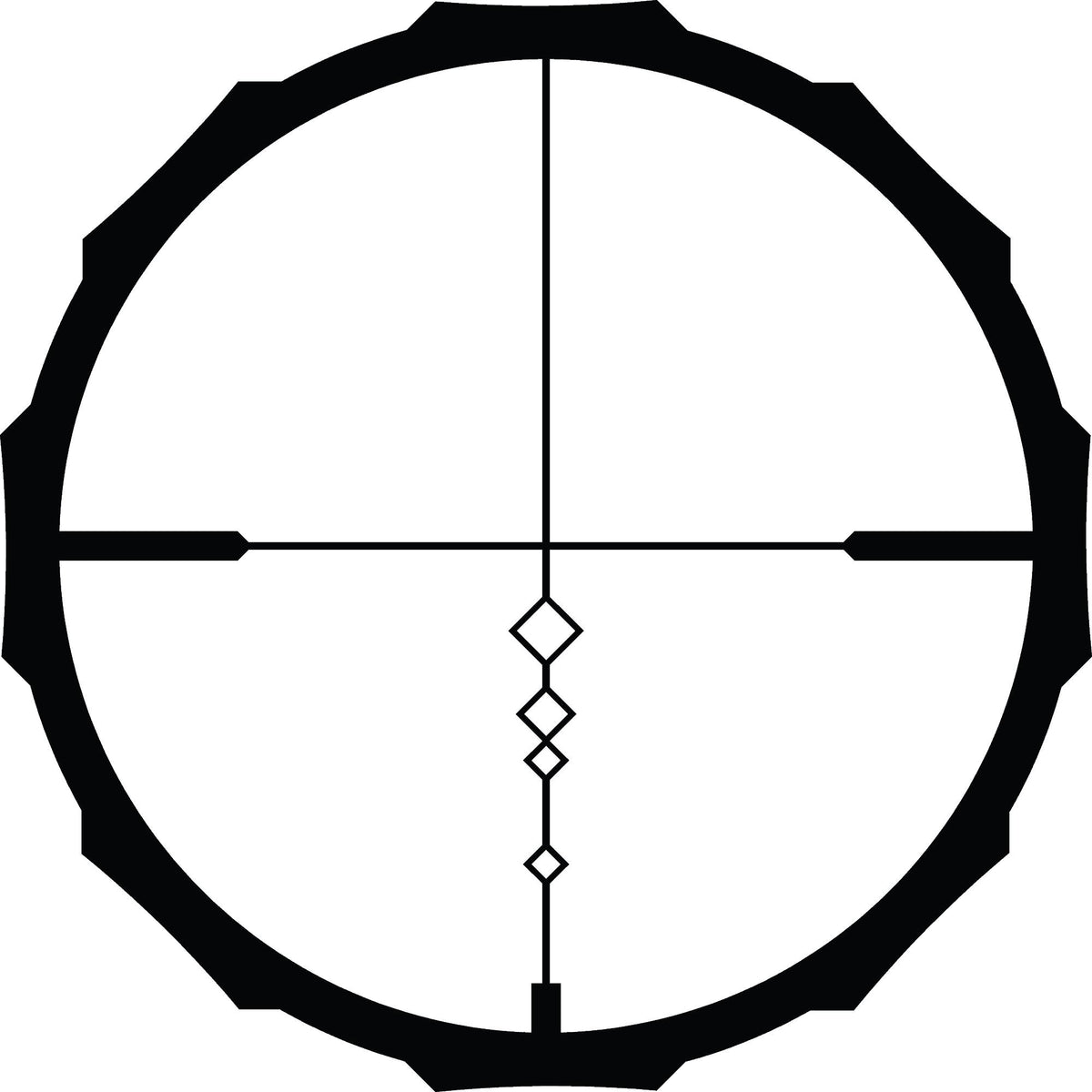 CT Brushline Pro Scope 3-12x42 BDC PRO 30mm Tube