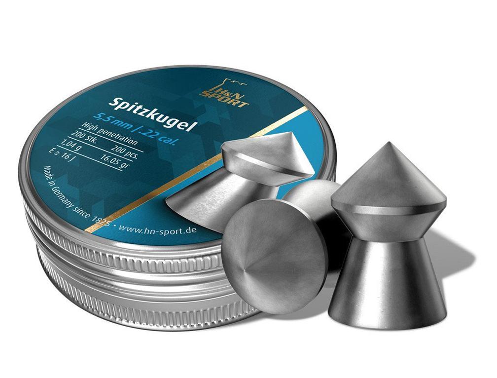 H&N Spitzkugel  .22 cal.- per 200