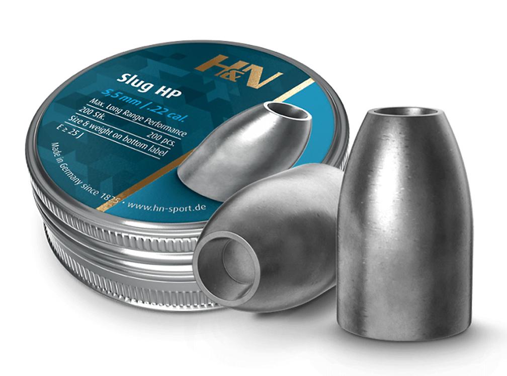 H&N Slug HP .22 Cal 5.51 mm Head 23 gr