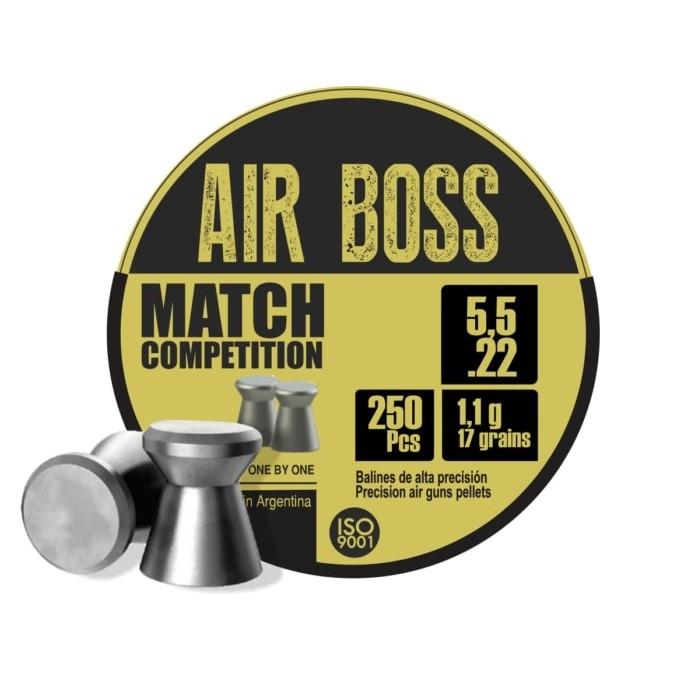 Apolo Air Boss Match Competition 17gr 5.49/5.52mm .22 Caliber 250rd